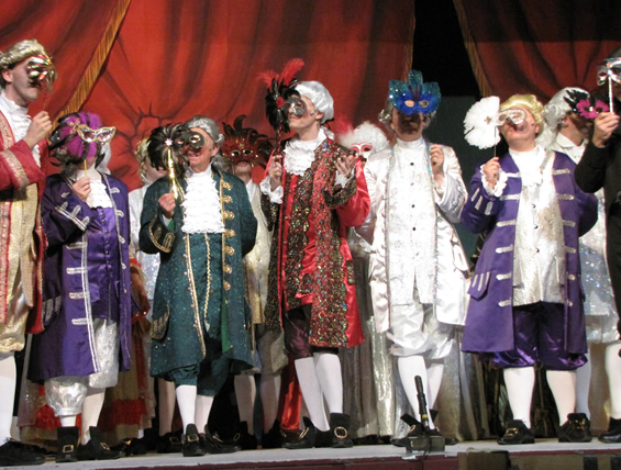 Percy meets the Prince of Wales at the Masked Ball